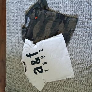 Boys abercrombie kids tshirts size 9/10